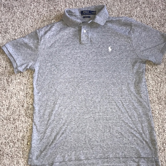 black polo t shirt with white horse